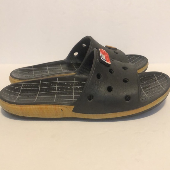 Luke Combs X Crocs Classic Bootlegger Unisex Black Slide Sandals - Picture 4 of 8
